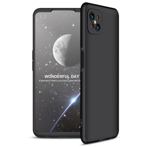 Husa 360 Thin compatibila cu Oppo Reno 4Z, Protectie completa (fata, spate si margini), Comando Fonix, Folie de protectie inclusa, Negru3