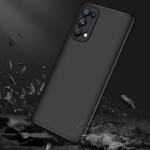 Husa 360 Thin compatibila cu Realme 7 Pro, Protectie completa (fata, spate si margini), Comando Fonix, Folie de protectie inclusa, Negru4