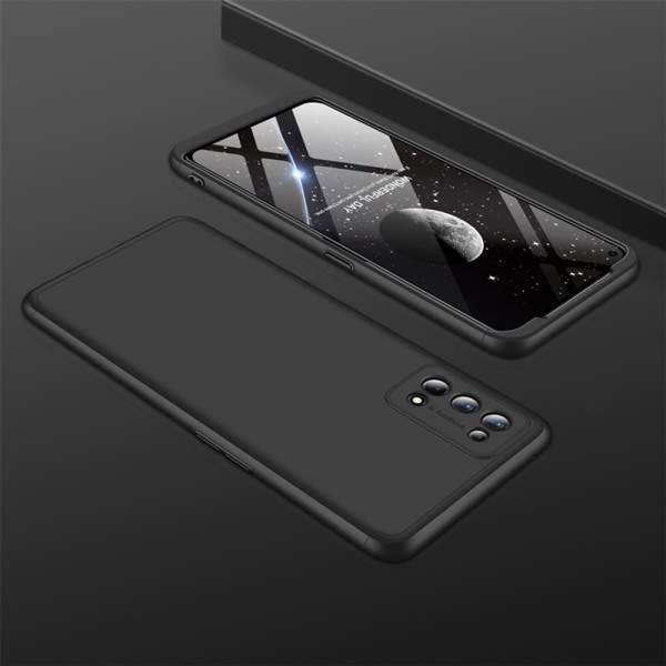 Husa 360 Thin compatibila cu Realme 7 Pro, Protectie completa (fata, spate si margini), Comando Fonix, Folie de protectie inclusa, Negru5