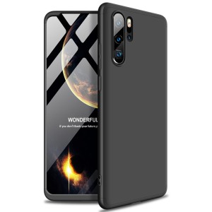 Husa 360 Thin compatibila cu Huawei P30 Pro, Protectie completa (fata, spate si margini), Comando Fonix, Folie de protectie inclusa, Negru3