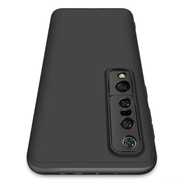 Husa 360 Thin compatibila cu Xiaomi Mi 10 / Mi 10 Pro, Protectie completa (fata, spate si margini), Comando Fonix, Folie de protectie inclusa, Negru4