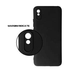 Husa Safe Flex compatibila cu Xiaomi Redmi 9A, Comando Fonix, Design Slim flexibil, Interior captusit cu microfibra, Anti shock, Silicon moale, Textura cu finisaj mat/fin, Antiaderent, Negru4