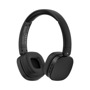 Casti audio wireless, Bluetooth 5.0, FONIX ExpertTune, Stereo, over the ear, butoane incorporate, microfon, Negru
