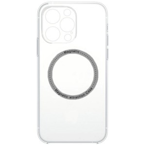 Husa compatibila cu iPhone 14 Pro Max, Plastic, Anti-degradare, Fonix MagDefend, Magnetica, Acoperire completa, Protectie camere, Transparenta