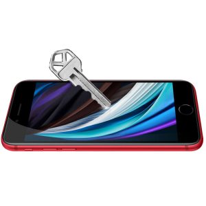 Folie compatibila cu iPhone 8 Plus, Comando Fonix, Adeziv pe intreaga suprafata, Acoperire completa, Instalare usoara, Negru - 3