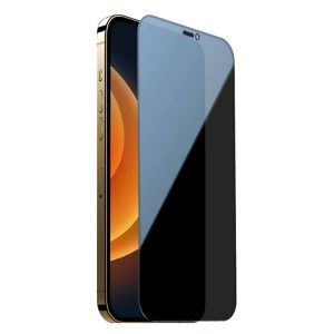 Folie compatibila cu Apple iPhone 15 Plus, Comando Privacy Fonix, Adeziv pe intreaga suprafata, Acoperire completa, Instalare usoara, Filtru protectie confidentialitate, Negru - 3