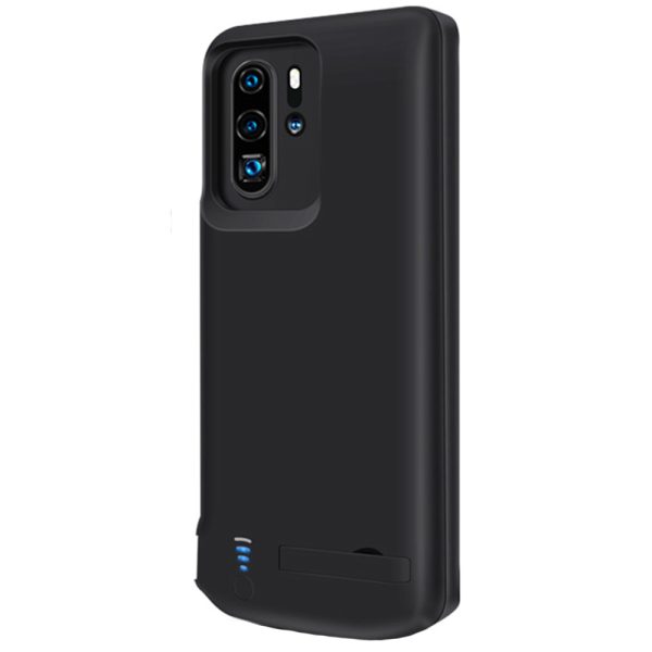 Husa cu baterie compatibila cu Huawei P30 Pro, Fonix Power, 5000 mAh, Protectie si incarcare simultana, Negru