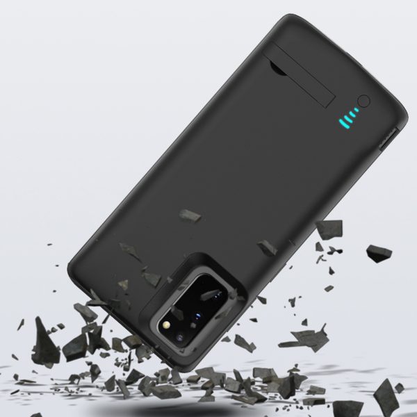 Husa cu baterie compatibila cu Huawei P40 Pro, Fonix Power, 4800 mAh, Protectie si incarcare simultana, Negru2