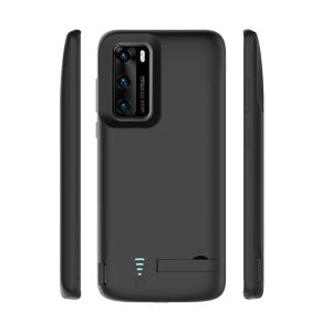 Husa cu baterie compatibila cu Huawei P40 Pro, Fonix Power, 4800 mAh, Protectie si incarcare simultana, Negru3