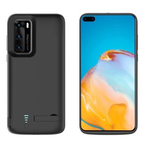 Husa cu baterie compatibila cu Huawei P40 Pro, Fonix Power, 4800 mAh, Protectie si incarcare simultana, Negru4