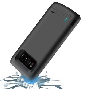 Husa cu baterie compatibila cu Samsung Galaxy Note 8, Fonix Power, 6500 mAh, Protectie si incarcare simultana, Negru2