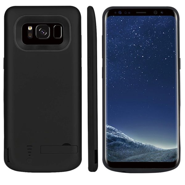 Husa cu baterie compatibila cu Samsung Galaxy Note 8, Fonix Power, 6500 mAh, Protectie si incarcare simultana, Negru5