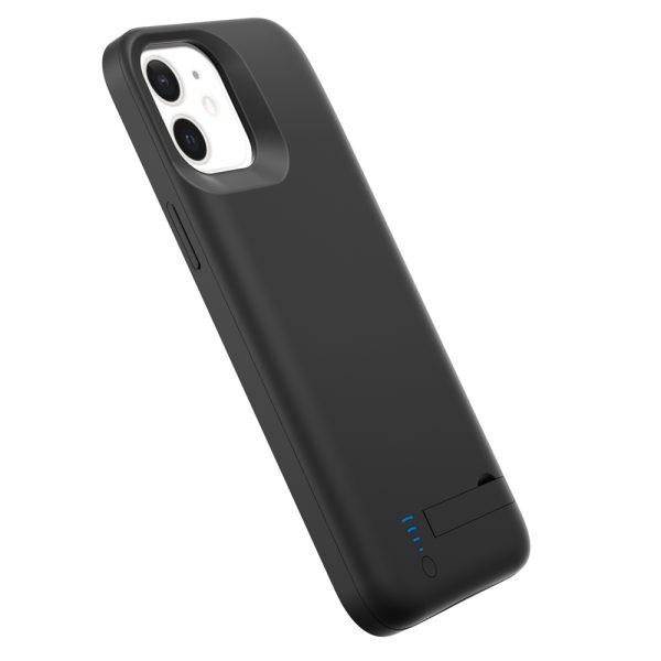 Husa cu baterie compatibila cu iPhone 12 Mini, Fonix Power, 4000 mAh, Protectie si incarcare simultana, Negru5