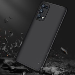 Husa 360 Thin compatibila cu OnePlus Nord N20 5G, Protectie completa (fata, spate si margini), Comando Fonix, Folie de protectie inclusa, Negru4