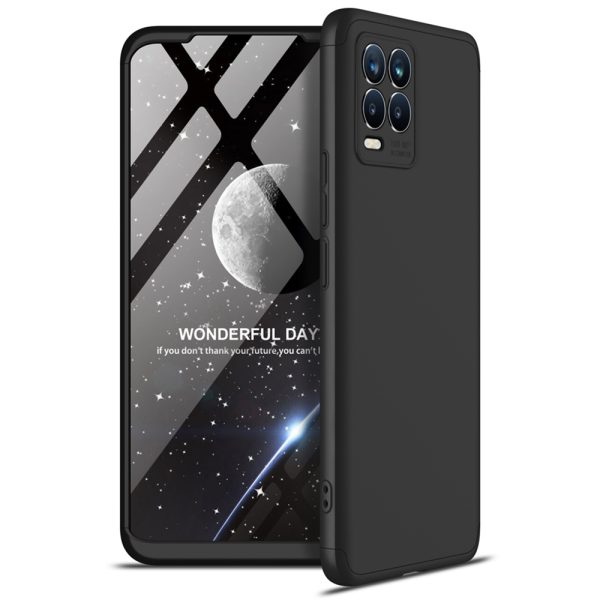 Husa 360 Thin compatibila cu Realme 8 Pro, Protectie completa (fata, spate si margini), Comando Fonix, Folie de protectie inclusa, Negru3