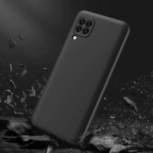 Husa 360 Thin compatibila cu Huawei P40 Lite, Protectie completa (fata, spate si margini), Comando Fonix, Folie de protectie inclusa, Negru4