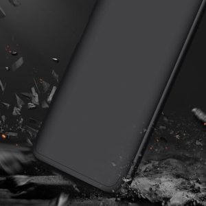 Husa 360 Thin compatibila cu Xiaomi Redmi 9T, Protectie completa (fata, spate si margini), Comando Fonix, Folie de protectie inclusa, Negru4