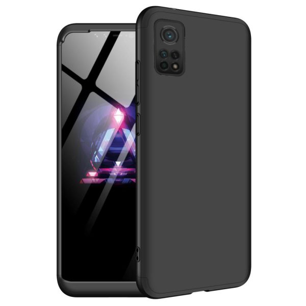 Husa 360 Thin compatibila cu Xiaomi Mi 10T Pro, Protectie completa (fata, spate si margini), Comando Fonix, Folie de protectie inclusa, Negru3