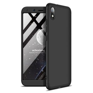 Husa 360 Thin compatibila cu Xiaomi Redmi 9A, Protectie completa (fata, spate si margini), Comando Fonix, Folie de protectie inclusa, Negru3