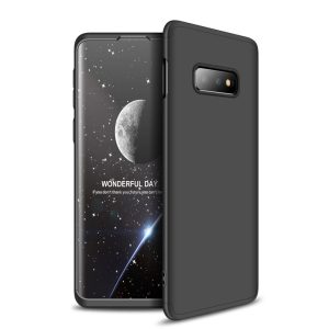 Husa 360 Thin compatibila cu Samsung Galaxy S10, Protectie completa (fata, spate si margini), Comando Fonix, Folie de protectie inclusa, Negru3