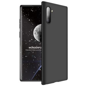 Husa 360 Thin compatibila cu Samsung Galaxy Note 10, Protectie completa (fata, spate si margini), Comando Fonix, Folie de protectie inclusa, Negru3