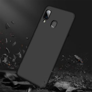 Husa 360 Thin compatibila cu Samsung Galaxy A40, Protectie completa (fata, spate si margini), Comando Fonix, Folie de protectie inclusa, Negru5