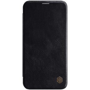 Husa carte compatibila cu Xiaomi Poco F3, Leather Queen, Portofel intr-o protectie stilata, Design ultra-subtire, Negru