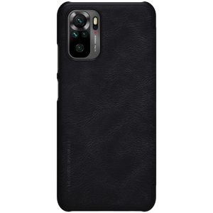 Husa carte compatibila cu Xiaomi Redmi Note 10/ Note 10s, Leather Queen, Portofel intr-o protectie stilata, Design ultra-subtire, Negru2