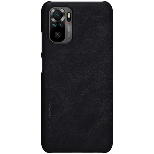 Husa carte compatibila cu Xiaomi Redmi Note 10/ Note 10s, Leather Queen, Portofel intr-o protectie stilata, Design ultra-subtire, Negru2