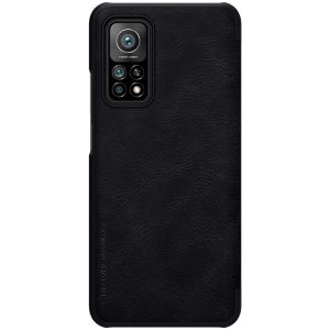 Husa carte compatibila cu Xiaomi Mi 10T Pro, Leather Queen, Portofel intr-o protectie stilata, Design ultra-subtire, Negru2