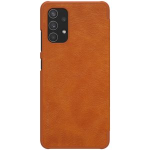 Husa carte compatibila cu Samsung Galaxy A32 4G, Leather Queen, Portofel intr-o protectie stilata, Design ultra-subtire, Maro2