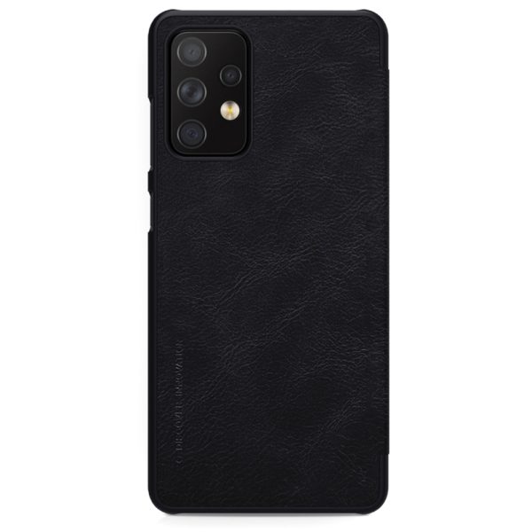 Husa carte compatibila cu Samsung Galaxy A72 5G, Leather Queen, Portofel intr-o protectie stilata, Design ultra-subtire, Negru2