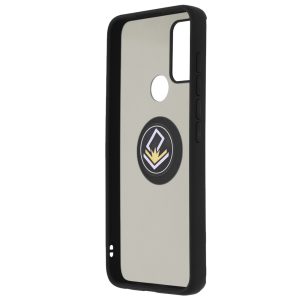 Husa Translucid Ring compatibila cu Motorola Moto G71 5G, Fonix Comando, Prevazuta cu inel de prindere, suport auto magnetic si stand, Protectie antisoc modernizata, Negru3