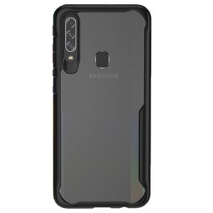 Husa Glazen Shockproof compatibila cu Samsung Galaxy A10S, Air Cushioning, Protectie rafinata, Design dublu stratificat, Negru