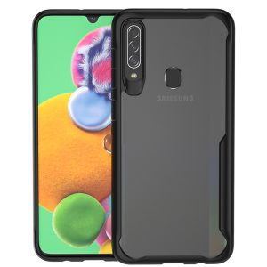 Husa Glazen Shockproof compatibila cu Samsung Galaxy A10S, Air Cushioning, Protectie rafinata, Design dublu stratificat, Negru2