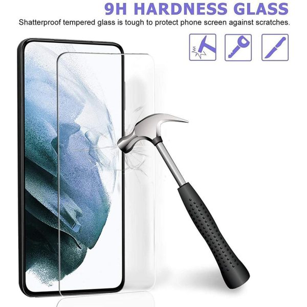 Folie Puro Comando compatibila cu Samsung Galaxy A04s, Fonix Glass Elite, Adeziv pe intreaga suprafata, 2.5 D, 9H, Instalare usoara, Transparenta - 2