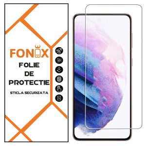 Folie Puro Comando compatibila cu Samsung Galaxy A04s, Fonix Glass Elite, Adeziv pe intreaga suprafata, 2.5 D, 9H, Instalare usoara, Transparenta - 6