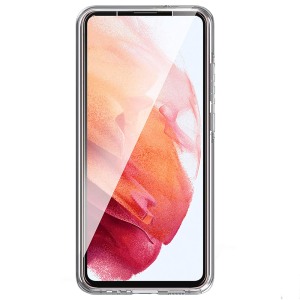 Husa 360 Puro Comando compatibila cu iPhone 8 Plus, Protectie completa (fata, spate si margini), TPU si PC, Transparenta2