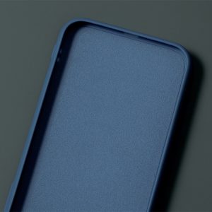 Husa compatibila cu Samsung Galaxy A52S 5G, Ultra Slim Ring, Interior microfibra, Design mat, Prevazuta cu inel de prindere si placuta metalica pentru suport auto magnetic, Albastru