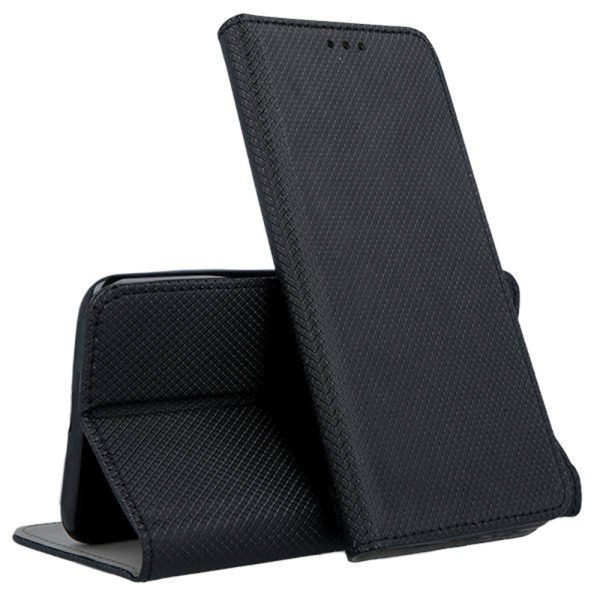 Husa carte compatibila cu Samsung Galaxy A04S, Comando Book, Inchidere magnetica, Buzunar interior pentru card, Flip stand, Protectie completa si practica, Negru5