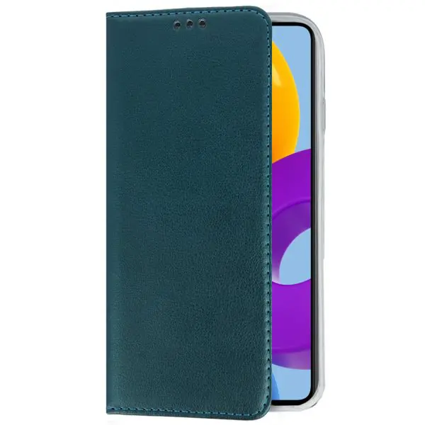 Husa carte compatibila cu Realme 11 Pro Plus 5G, Comando Book, Inchidere magnetica, Buzunar interior pentru card, Flip stand, Protectie completa si practica, Verde inchis