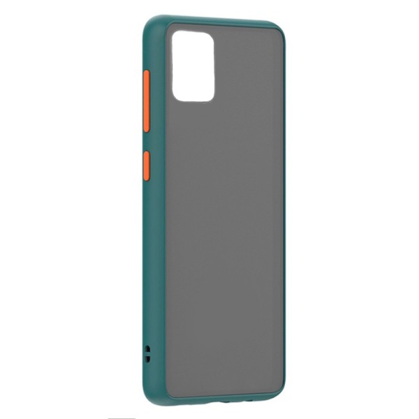 Husa compatibila cu Samsung Galaxy Note 20 Plus, Finisaj mat, Translucida, Protectie la camere, Rezistenta la cazaturi, socuri si zgarieturi, Verde inchis