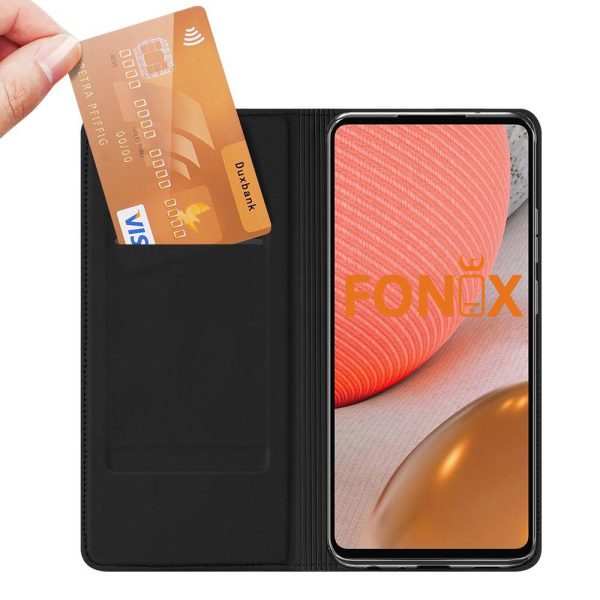 Husa carte compatibila cu Oppo A77 5G, Comando Skin Expert, Inchidere magnetica puternica, Buzunar interior pentru card, Protectie completa si eleganta, Piele eco, Negru2