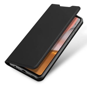 Husa carte compatibila cu Oppo A77 5G, Comando Skin Expert, Inchidere magnetica puternica, Buzunar interior pentru card, Protectie completa si eleganta, Piele eco, Negru4