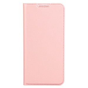 Husa carte compatibila cu iPhone 11 Pro Max, Comando Skin Expert, Inchidere magnetica puternica, Buzunar interior pentru card, Protectie completa si eleganta, Piele eco, Roz