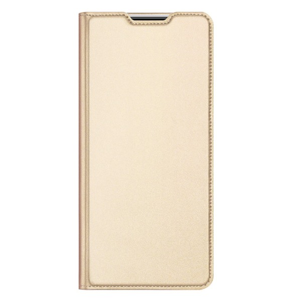 Husa carte compatibila cu Huawei P20 Pro, Comando Skin Expert, Inchidere magnetica puternica, Buzunar interior pentru card, Protectie completa si eleganta, Piele eco, Auriu