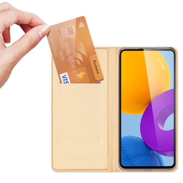 Husa carte compatibila cu Huawei P20 Pro, Comando Skin Expert, Inchidere magnetica puternica, Buzunar interior pentru card, Protectie completa si eleganta, Piele eco, Auriu3