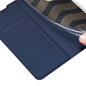 Husa carte compatibila cu Samsung Galaxy A32 5G, Comando Skin Expert, Inchidere magnetica puternica, Buzunar interior pentru card, Protectie completa si eleganta, Piele eco, Albastru3