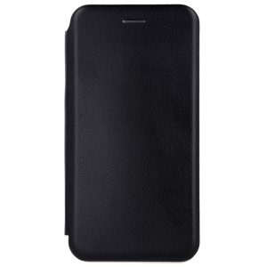 Husa carte compatibila cu iPhone 13, Comando Book, Margini rotunjite, Inchidere magnetica, Buzunar interior pentru card, Flip stand, Protectie completa si practica, Negru