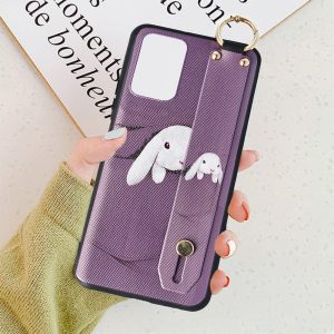 Husa Crossbody Pattern compatibila cu Samsung Galaxy Note 20 Ultra, Comando Fonix, Imprimeu grafic, Lant textil detasabil, Mov